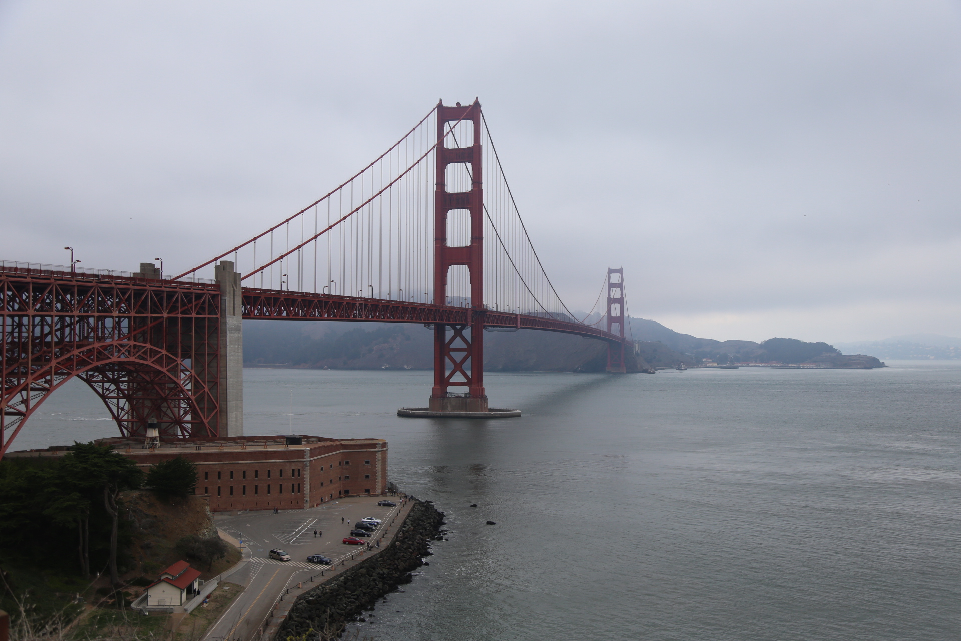 Scene from Northern California featuring Golden Gate Bridge